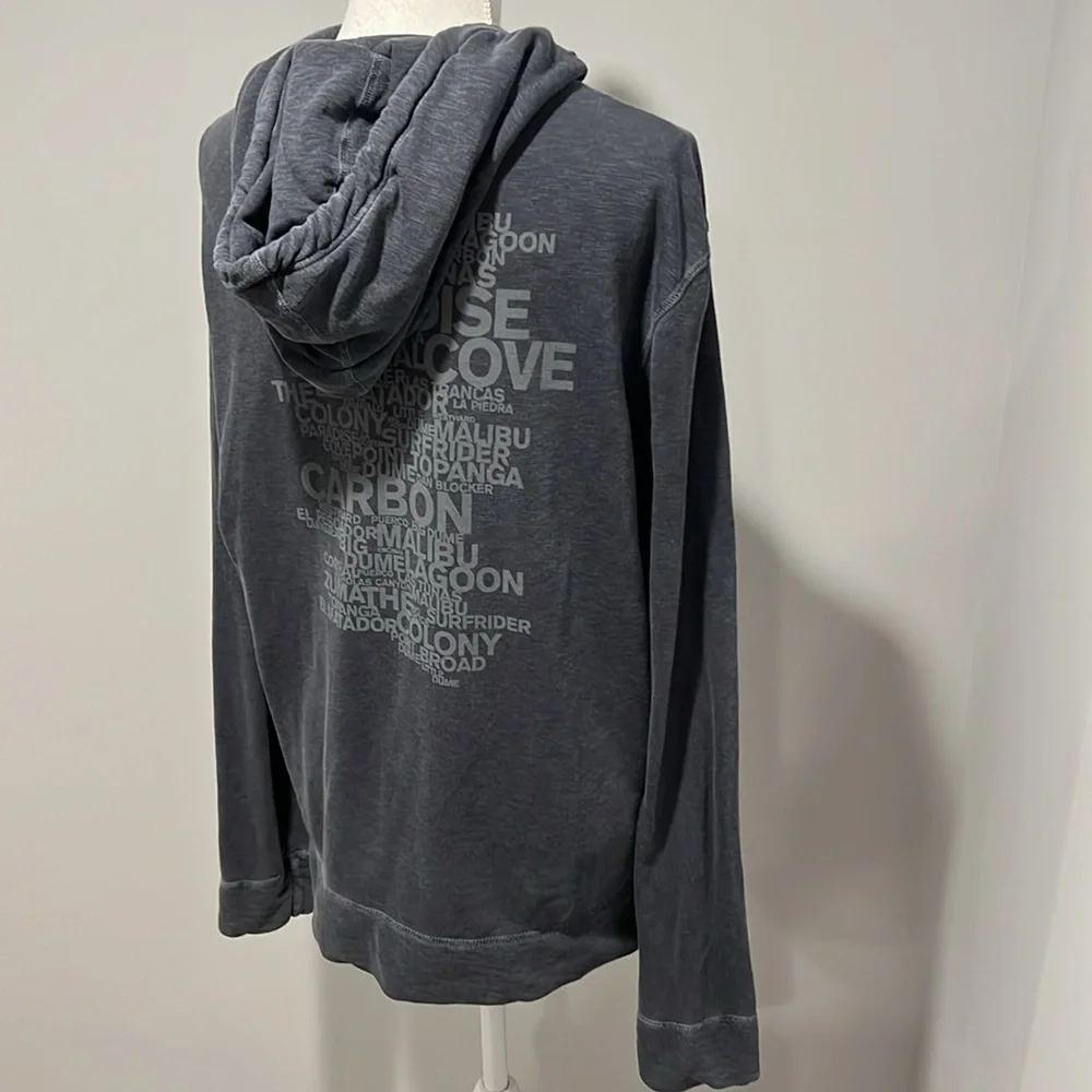 James Perse Malibu Graphic Hoodie in Gray 2_4